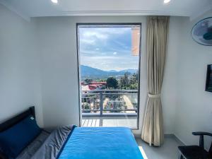 Postel nebo postele na pokoji v ubytování BING BONG HOTEL