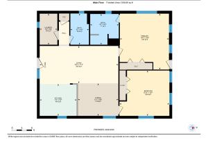 a floor plan of a building at Bohemian Chic an Eclectic Escape-Hot Tub-Pet Friendly-No Pet Fees! in Albuquerque
