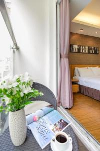 Giường trong phòng chung tại Nicecy Hotel - Nguyen Trai Street