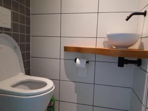 Koupelna v ubytování Sint Lambertusstraat