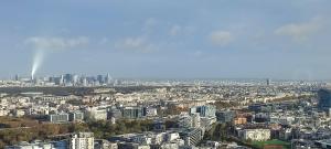 Vista general de Issy-les-Moulineaux o vista desde el departamento