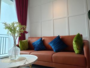 Posezení v ubytování Bayu Temiang Luxury Design 7~8 Pax