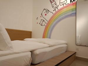 Postel nebo postele na pokoji v ubytování Bayu Temiang Luxury Design 7~8 Pax