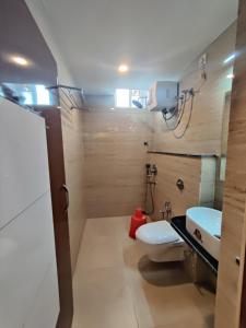 Koupelna v ubytování RIVA New Digha