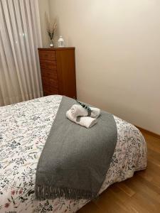 Llit o llits en una habitació de Apartamento Miranda
