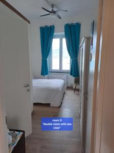 Een bed of bedden in een kamer bij Albergo Barbara