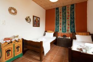 Posteľ alebo postele v izbe v ubytovaní Cretan Magnolia Gem - Smari Cozy Getaway