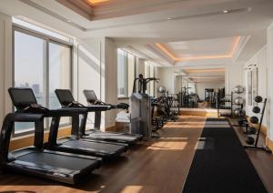 Fitness center at/o fitness facilities sa Four Seasons Resort and Residences at The Pearl - Qatar