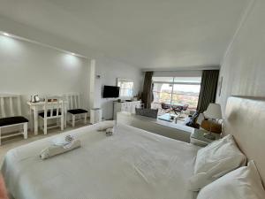 Posteľ alebo postele v izbe v ubytovaní Studio with beautiful views in Riviera del Sol
