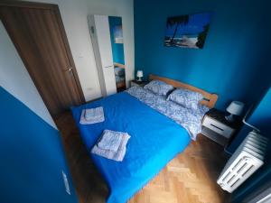 Postel nebo postele na pokoji v ubytování G&S apartment