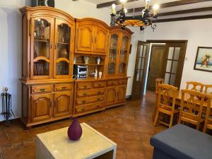 Kuchyň nebo kuchyňský kout v ubytování Finca olivar el pino