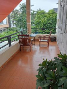 Balkón nebo terasa v ubytování Bana Home & Spa