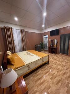 Postel nebo postele na pokoji v ubytování Bana Home & Spa