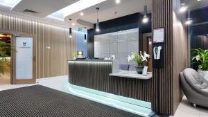 Vstupní hala nebo recepce v ubytování Hotel Oskar Business & Spa + 37 fotografií