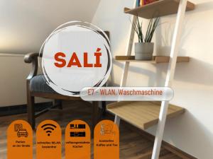 Sali - E7 - 4 PAX, WLAN, Waschmaschine