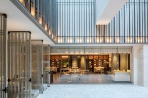 Posezení v ubytování Shenzhen Marriott Hotel Golden Bay