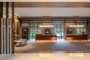 Posezení v ubytování Shenzhen Marriott Hotel Golden Bay