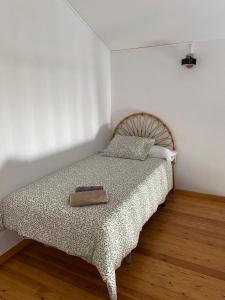 Postel nebo postele na pokoji v ubytování Hostal Espai Mediterrani