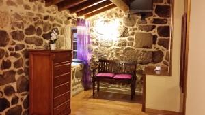 Część wypoczynkowa w obiekcie Casa Rural Vella da Rivera