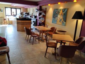 Posezení v ubytování Hostal Fuentefria