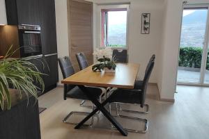 Dapur atau dapur kecil di Logement Premium à Salins