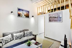 Et opholdsområde på Le somptueux saint-clair