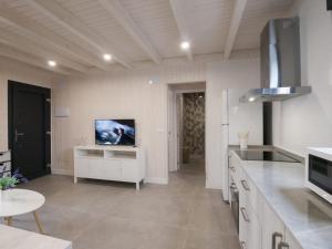 A kitchen or kitchenette at Casas Guemon