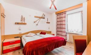 Postel nebo postele na pokoji v ubytování Hotel Aida