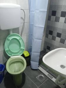 Koupelna v ubytování Apartman MARA