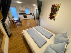 Kuchyň nebo kuchyňský kout v ubytování Appartement Telfs