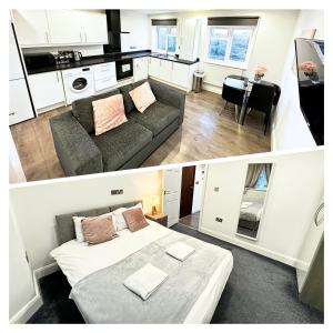 Nuotrauka iš apgyvendinimo įstaigos Hatton apartments HEATHROW AIRPORT- FREE parking-Free underground to and from Heathrow Airport Hatton Cross SEE picture-SEE LONDON fast Hatton cross to central London 30min Londone galerijos