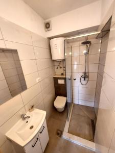 Kopalnica v nastanitvi Apartment "Duma" + 46 fotografij