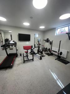 Posilňovňa alebo fitness centrum v ubytovaní Cityapartments Reutte