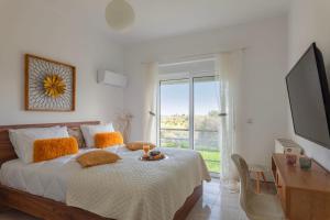 Postel nebo postele na pokoji v ubytování abk apartment