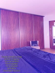 Postel nebo postele na pokoji v ubytování Studio Non Fumeur 38m2 calme, confort, ascenseur