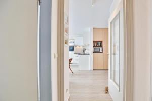 Kuchyň nebo kuchyňský kout v ubytování Am Rosenhain 9 Am Rosenhain 9 Appartement 3