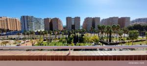 Nespecifikovaný výhled na destinaci Oropesa del Mar nebo výhled na město při pohledu z apartmánu