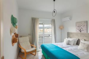 Postel nebo postele na pokoji v ubytování abk apartment