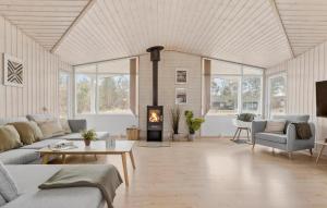 Χώρος καθιστικού στο Holiday Home Tranevænget Iv