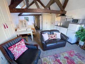 Зона вітальні в Lovely Self Equipped Studio - 3 Minutes Walk from Chester Centre