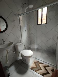 Een badkamer bij Recanto do vale