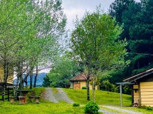 Naturlandskabet i nærheden af kroen