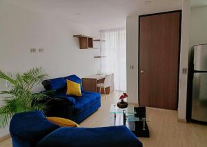 Posezení v ubytování Hospedaje Tunja