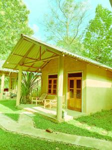 Zahrada ubytování Monkey Jungle Cottage