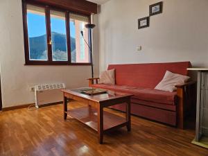 Posezení v ubytování 17C01 Apartamento Caravia