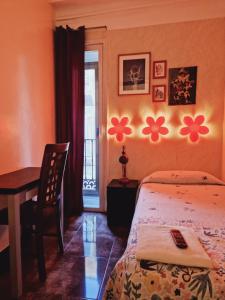 A bed or beds in a room at Casa de Huespedes Dolce Vita