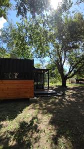 Zahrada ubytování Moderna cabaña en Lomas Altas CH + 2 fotografie