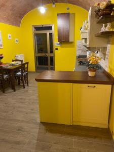 Kuchyň nebo kuchyňský kout v ubytování A casa di Bice