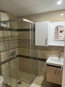 Kúpeľňa v ubytovaní Antalia konyalt Sarisu