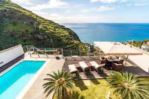 Naturlandskabet i nærheden af villaen